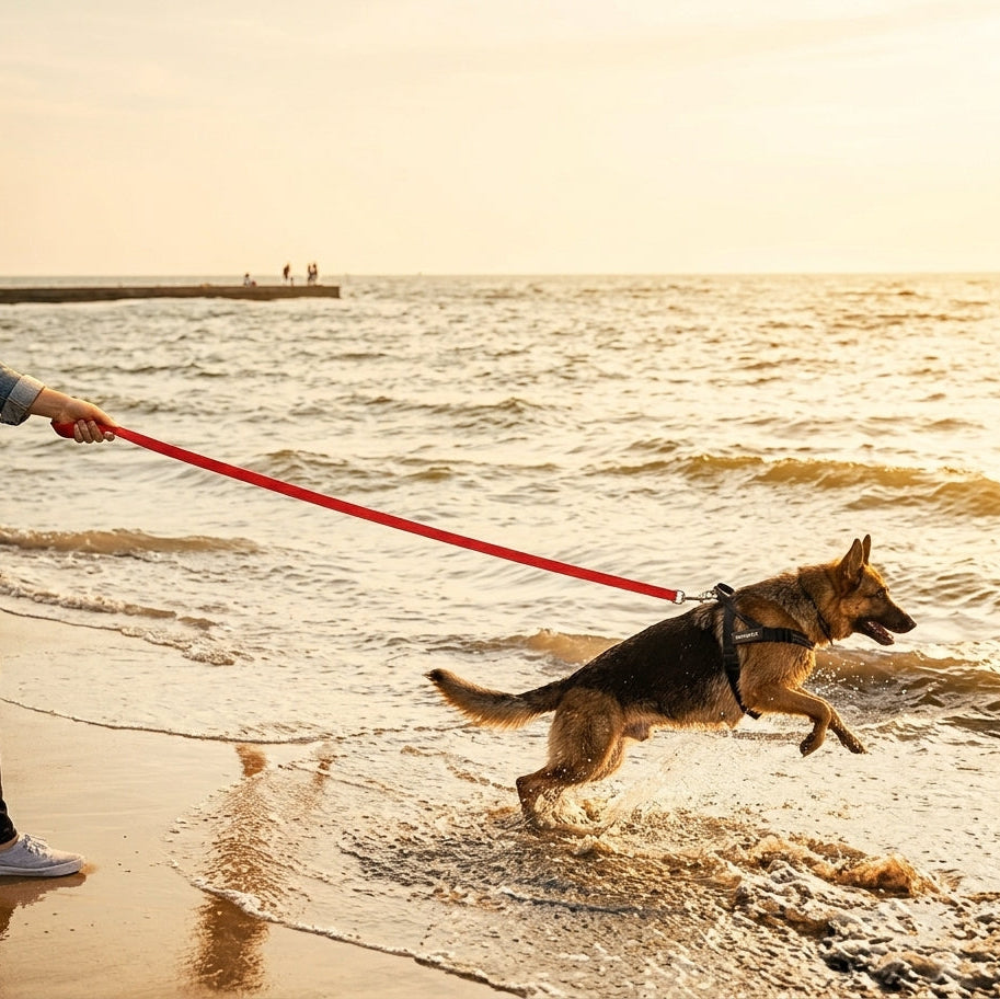 Long Dog Training Leash, 30 ft