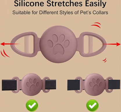 AirTag Pet Collar Holders, 2-Pack